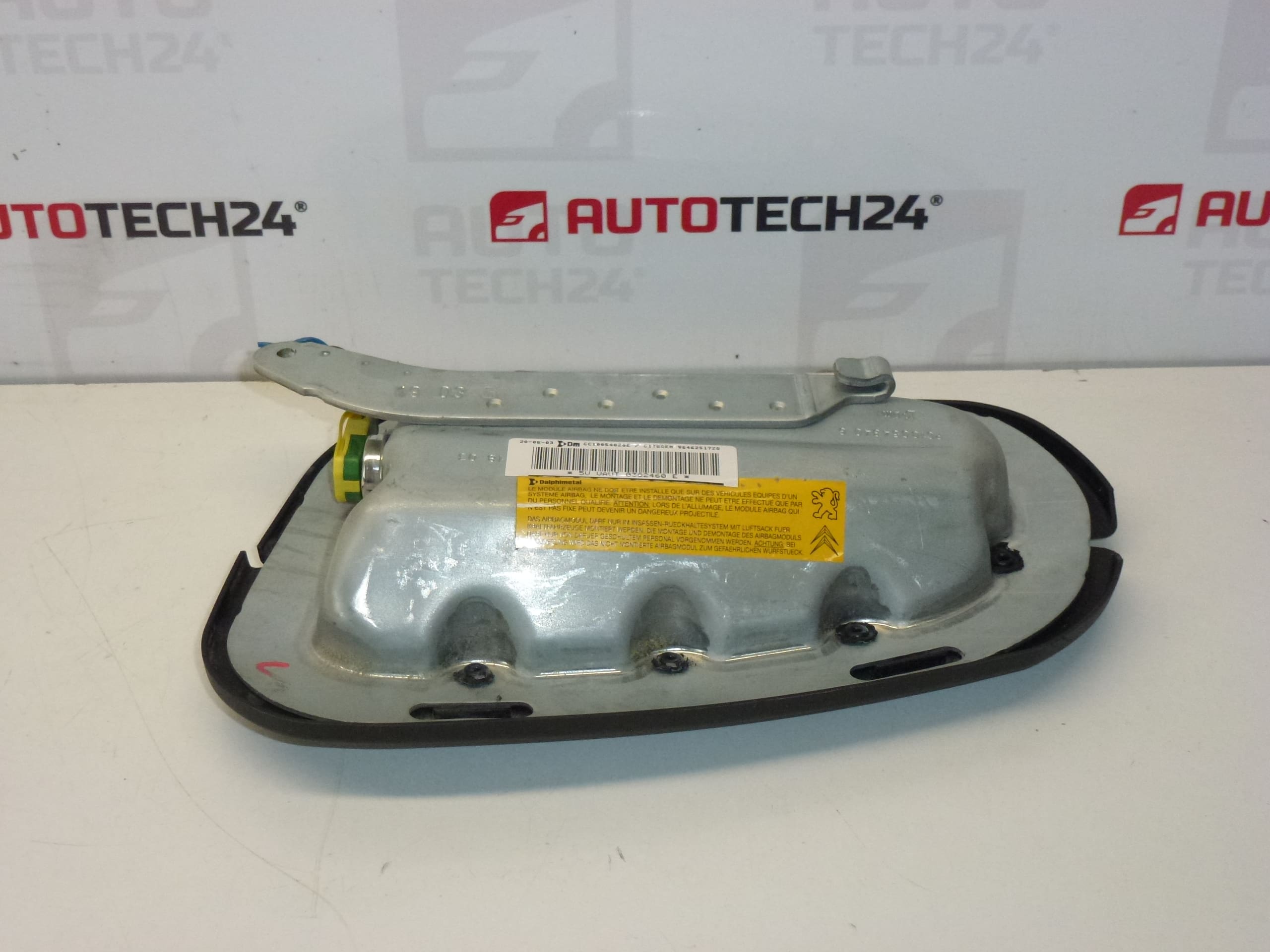 Airbag do Sedadla Svetlosivý Ľavý Citroën C2 C3 96462517ZQ 8216Q8 – Obrázok 2