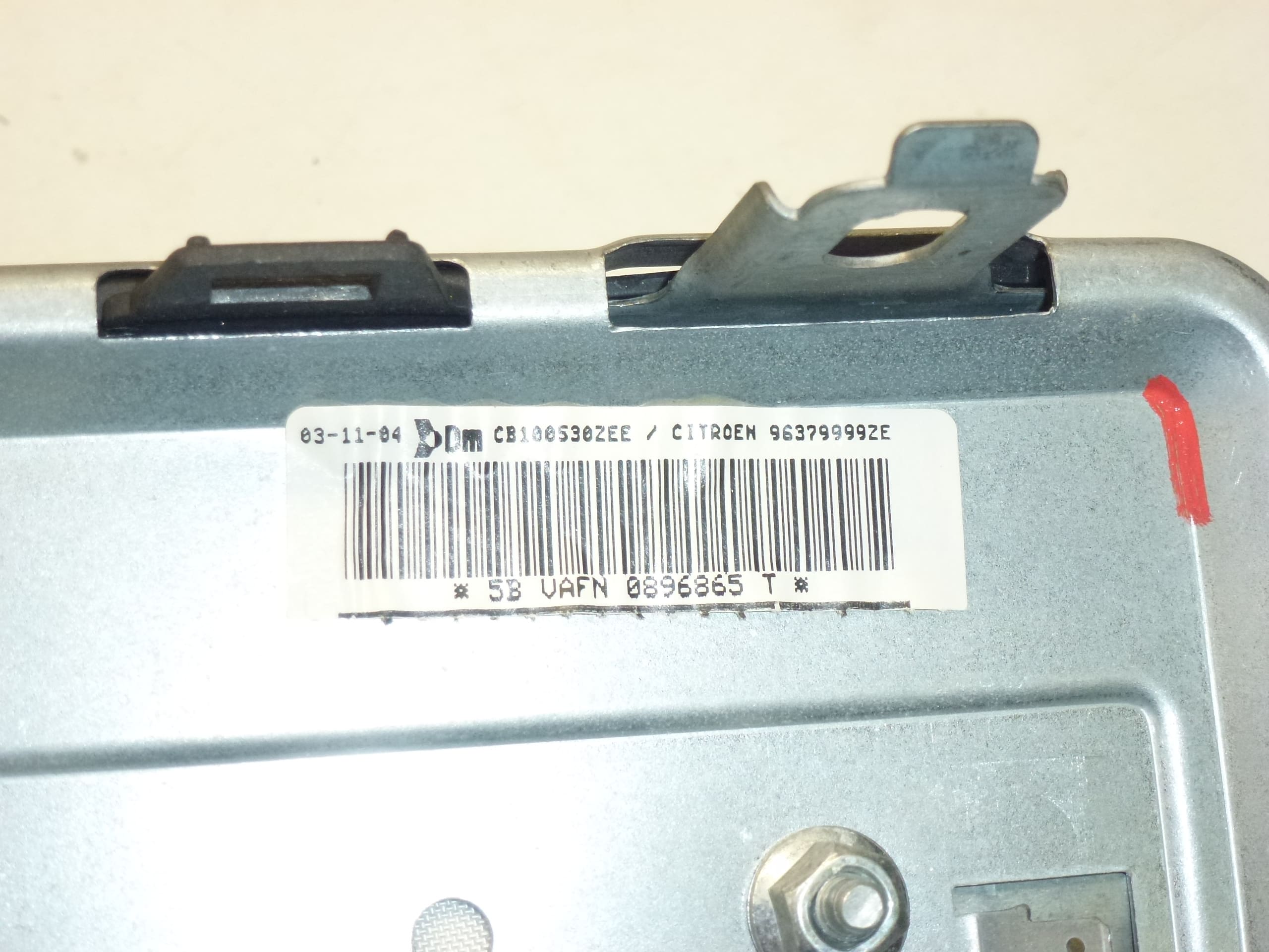 Airbag spolujazdca Citroën C2 C3 96379999ZE 8216Y4 – Obrázok 2