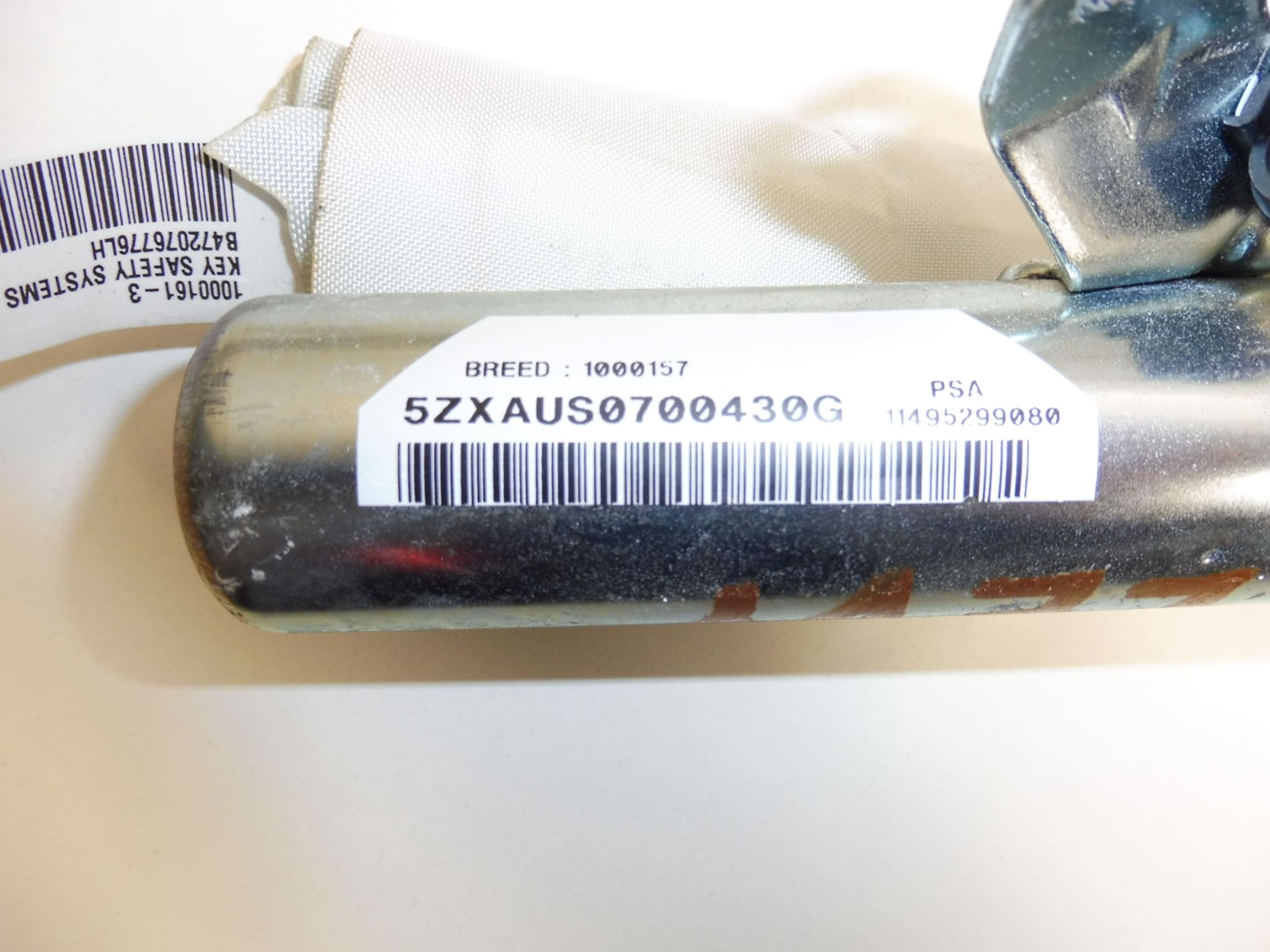 Airbag stropný ľavý Citroën C8 Peugeot 807 1495299080 8329SG – Obrázok 2