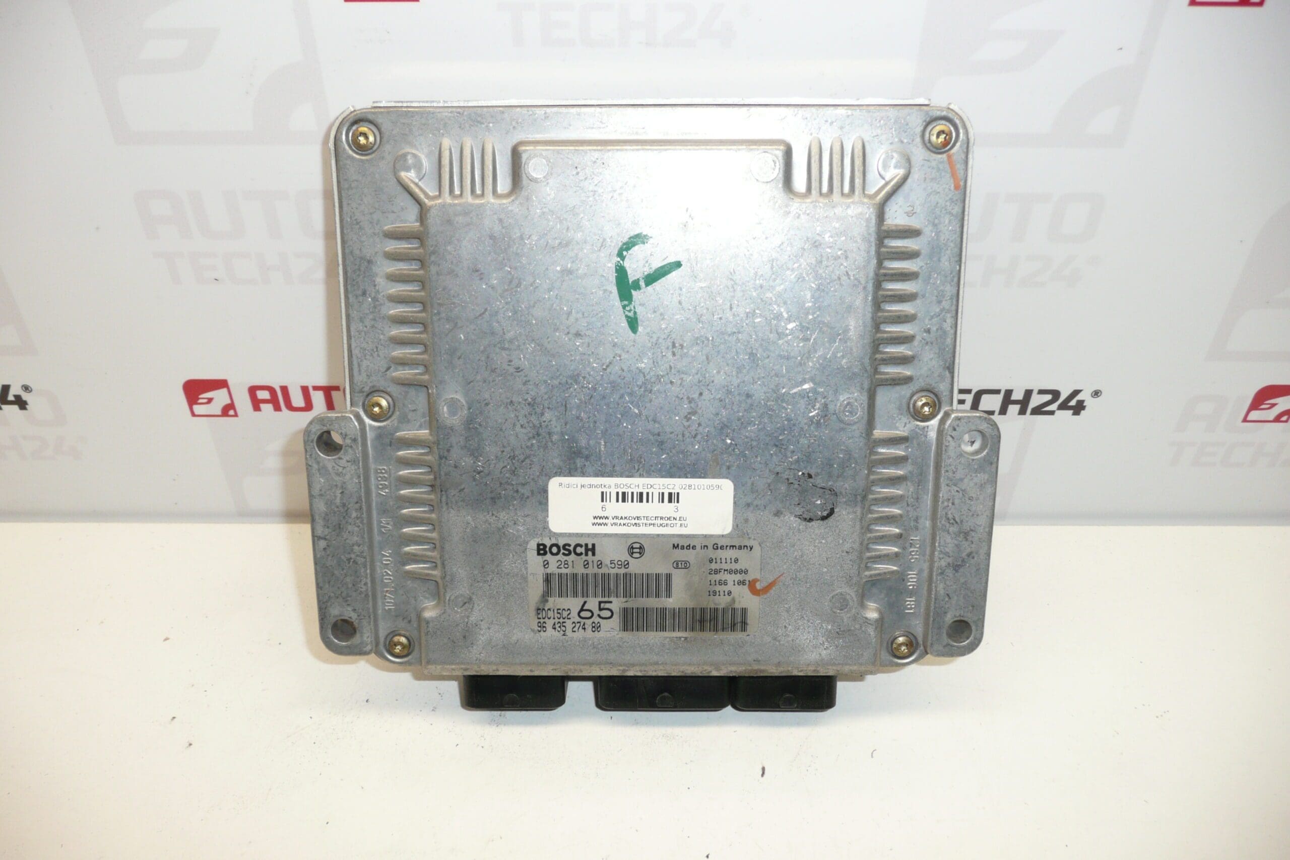 ECU Bosch EDC15C2 Citroën Peugeot 0281010590 – Obrázok 2