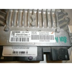 Riadiaca jednotka ECU Siemens SID 801A Citroën Peugeot 5WS40108E-T – Obrázok 2