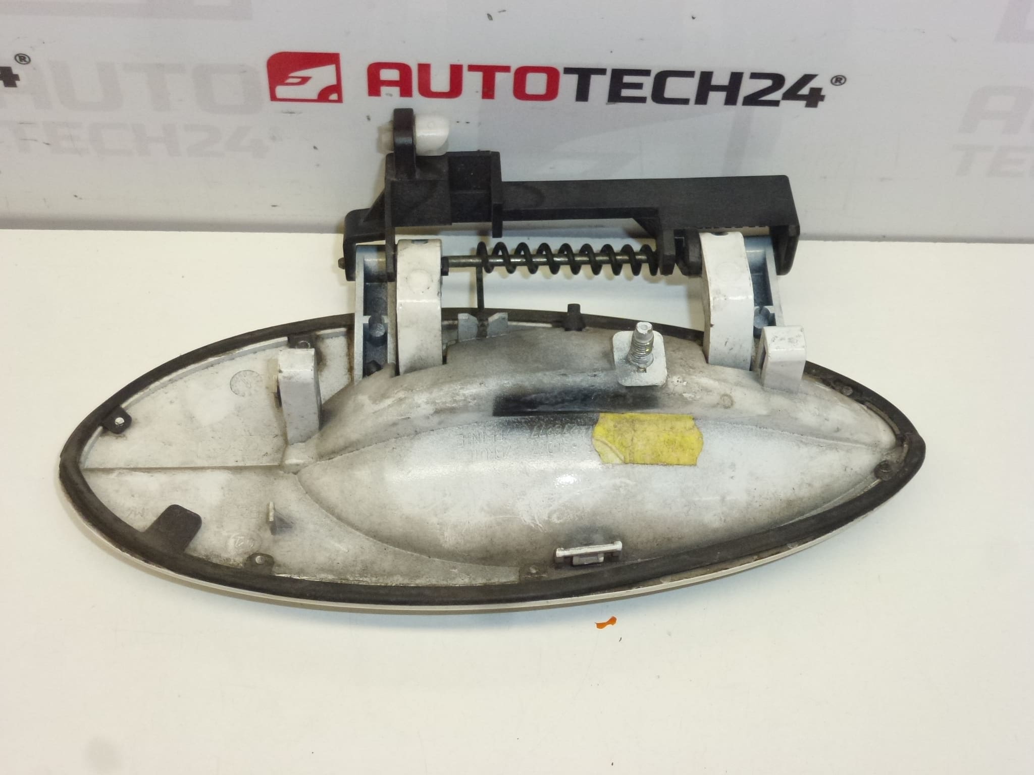 Klika ľavých zadných dverí Citroën C5 I a II 9631831077 9101S7 biela – Obrázok 2