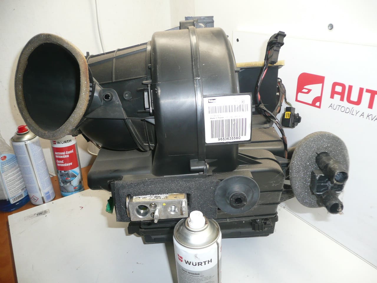 Topenie klimatizácie Citroën C2 C3 9653635580 6450KV – Obrázok 2