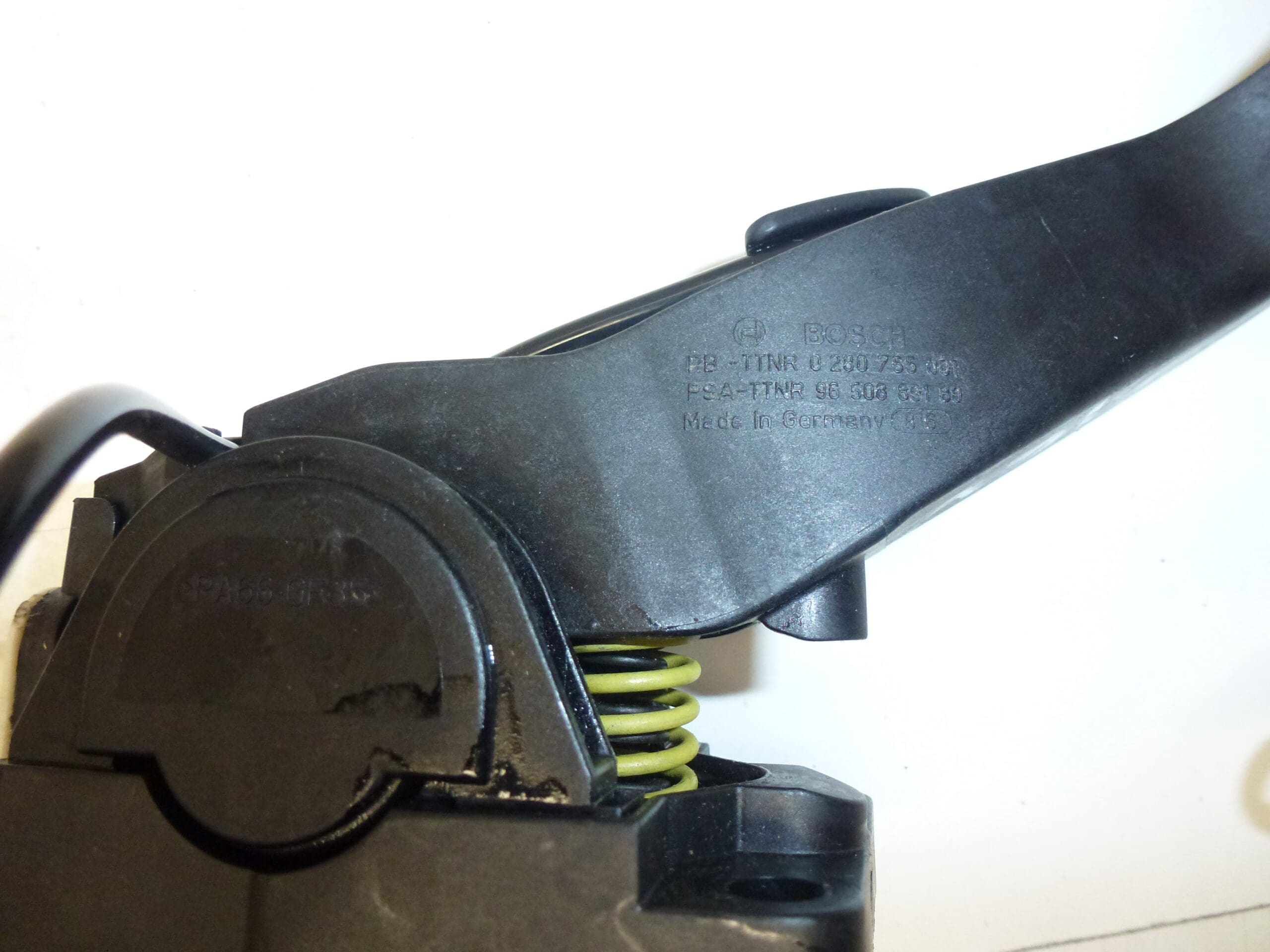 Plynový pedál Citroën Peugeot Bosch 0280755001 9650889180 1601P3 – Obrázok 2