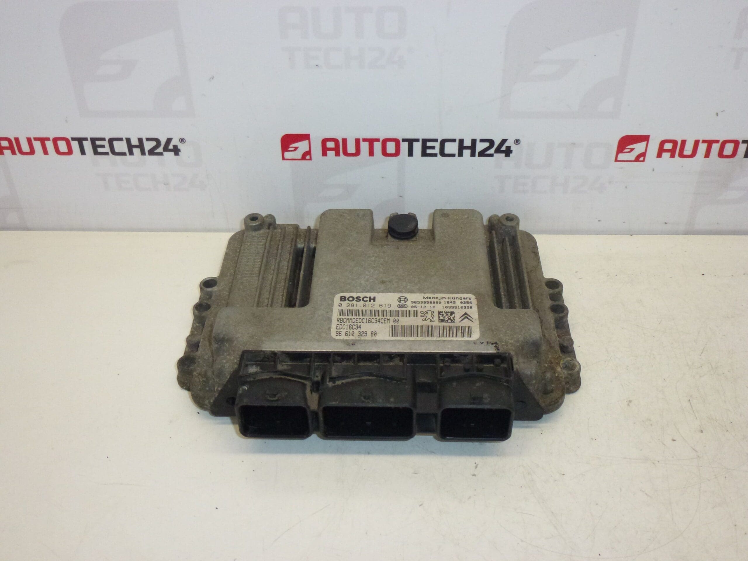 Riadiaca jednotka Bosch EDC16C34 1.6 HDI 0281012619 9661023980