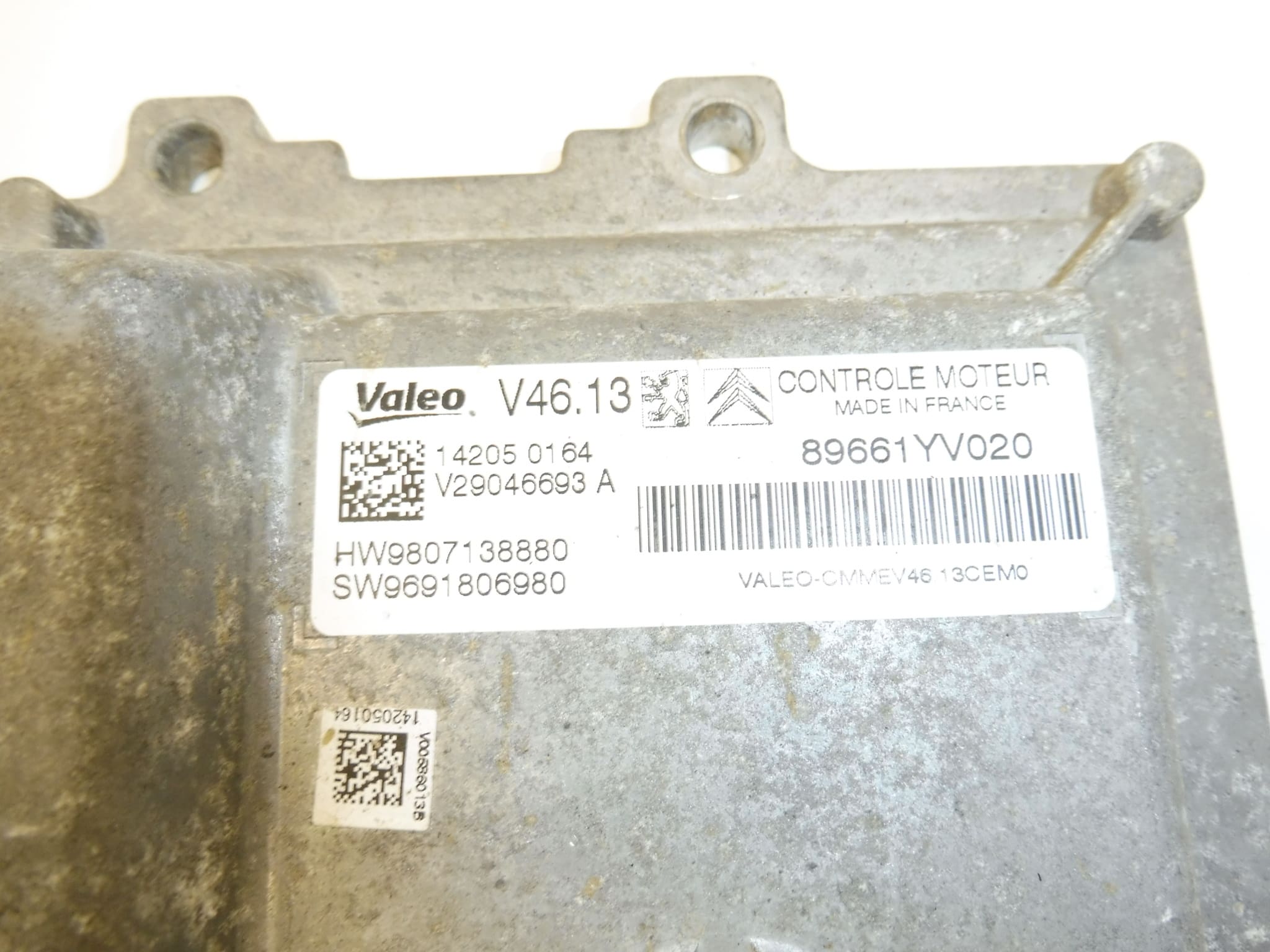 Riadiaca Jednotka Valeo V46.13 Citroën Peugeot 9807138880 9691806980 9691682380 – Obrázok 2