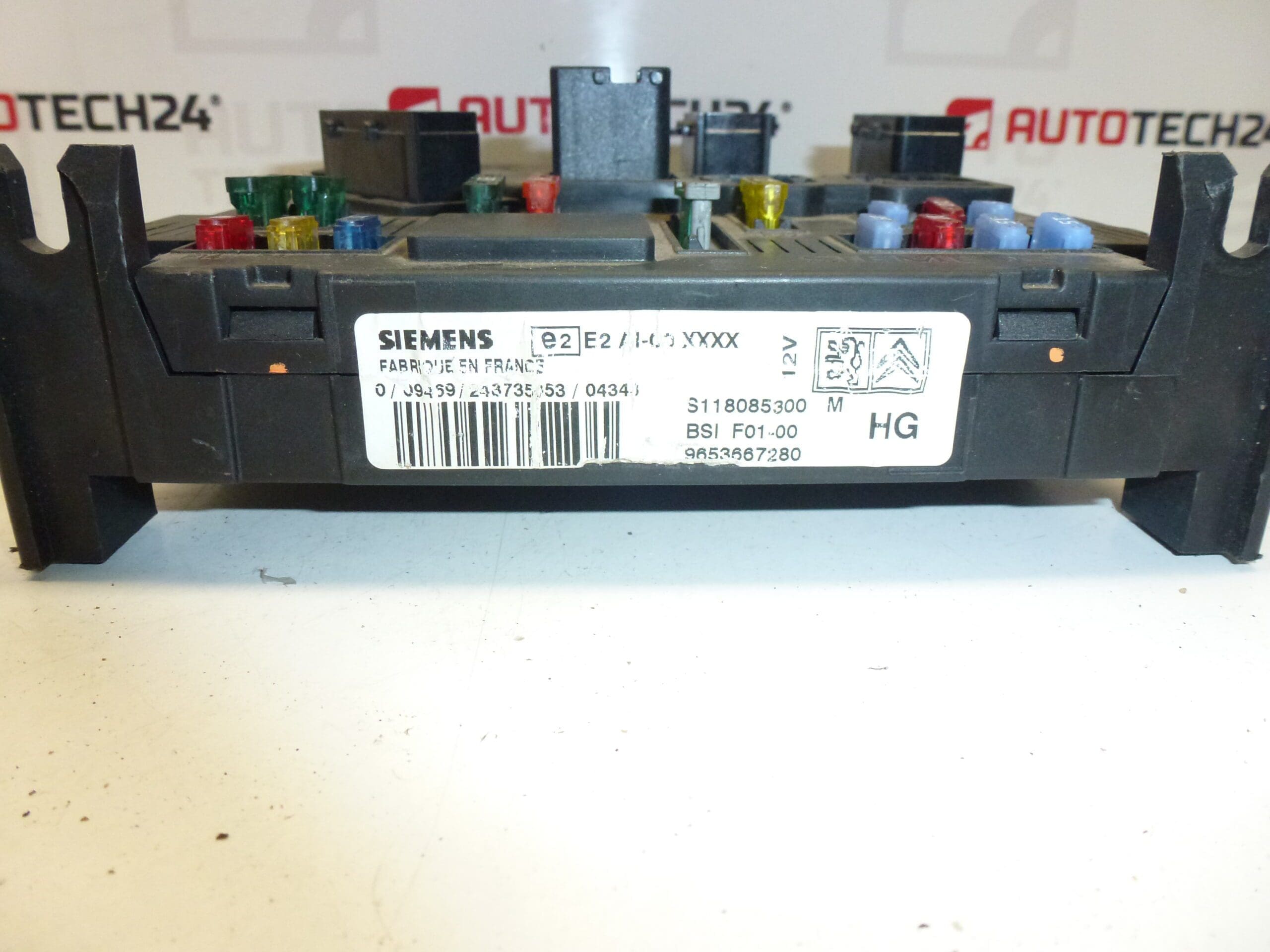 Siemens BSI F01-00 HG Citroën C3 C2 9653667280 – Obrázok 2