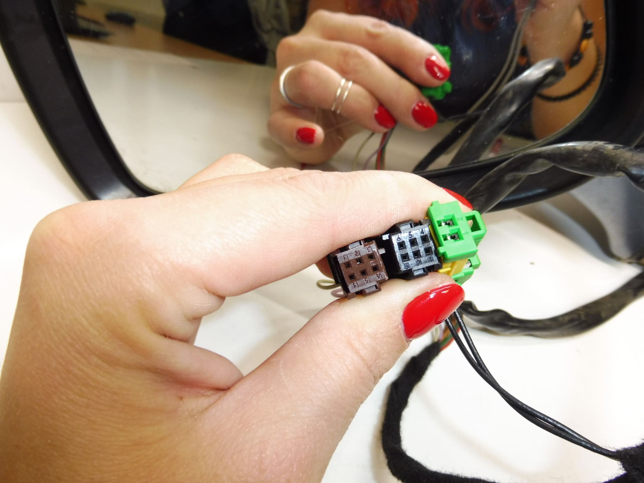 Ľavé vonkajšie spätné zrkadlo šedé EZW Citroën C8 14009348ZW 8153FS – Obrázok 2