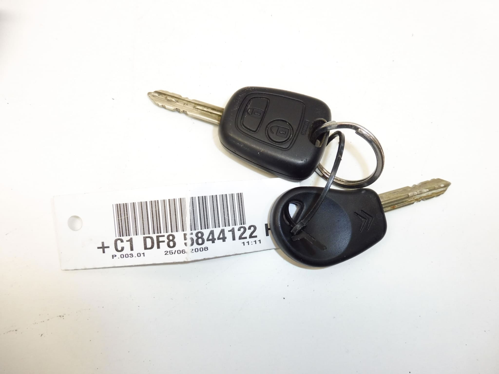 Zapaľovacia skrinka 2 kľúče Citroën Xsara Picasso 4162HK – Obrázok 2