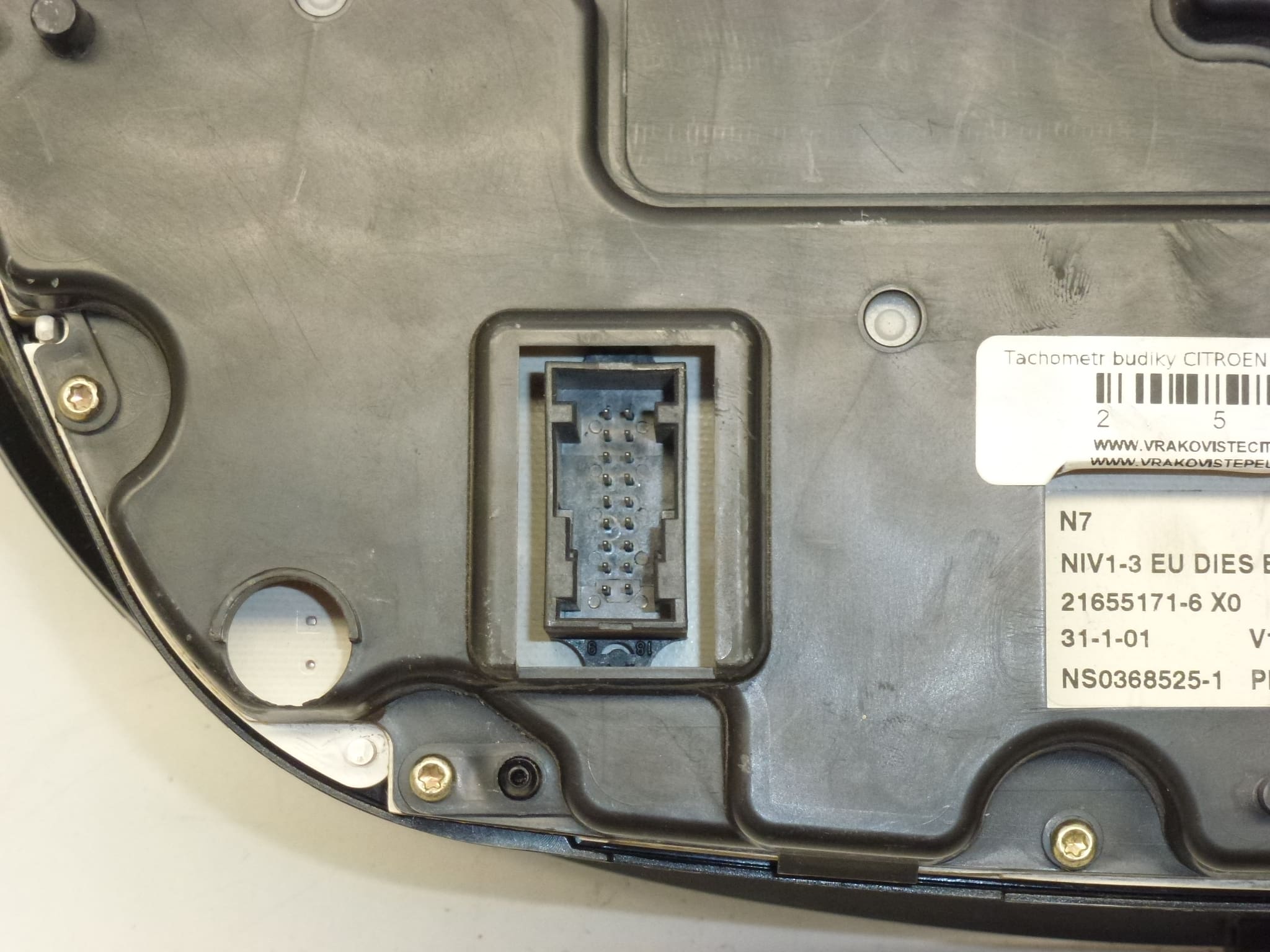 Tachometer Budíky Citroën Xsara Sagem 9643206580 – Obrázok 2