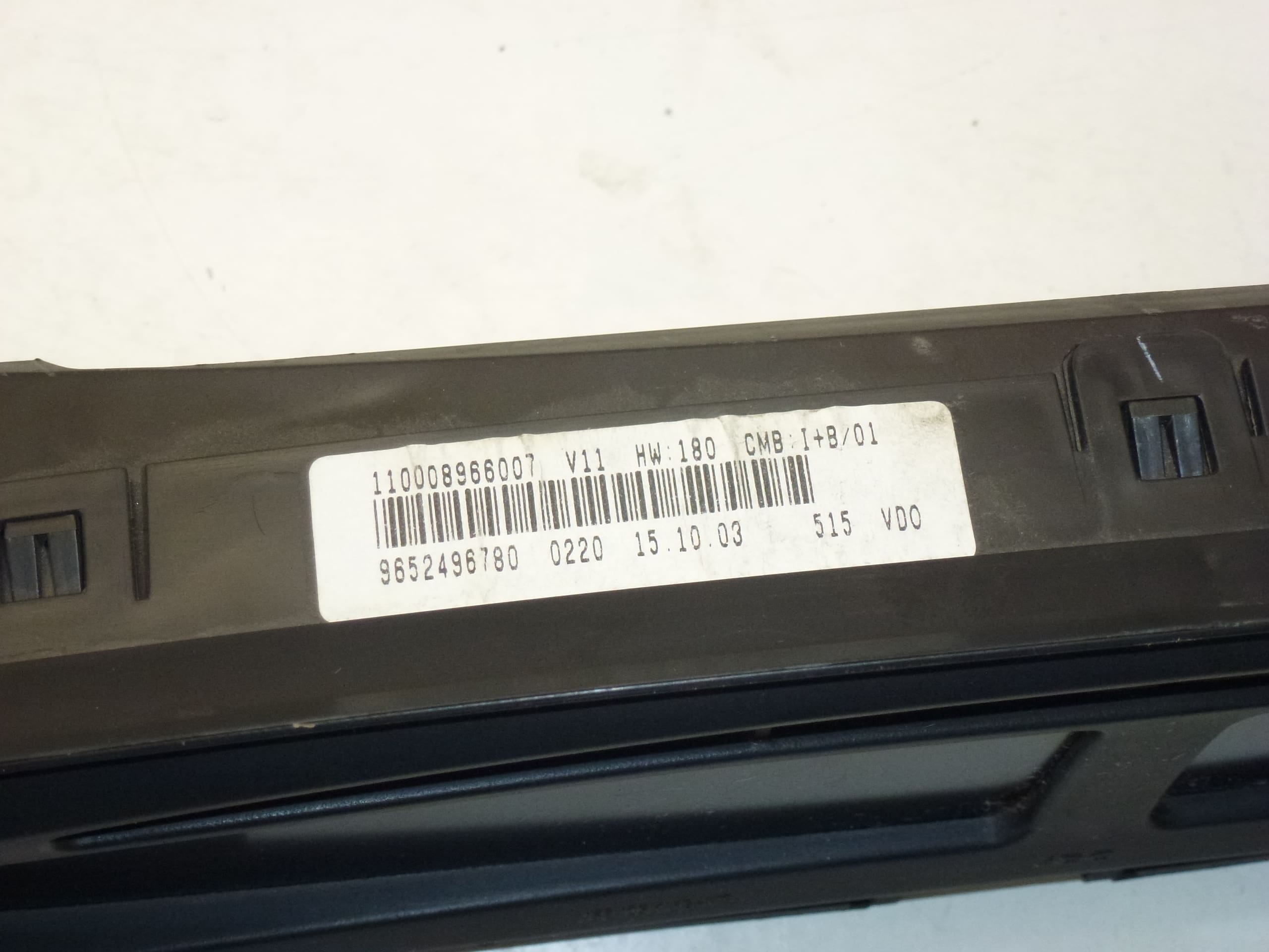 Tachometer Citroën Xsara Picasso 9652496780 – Obrázok 2