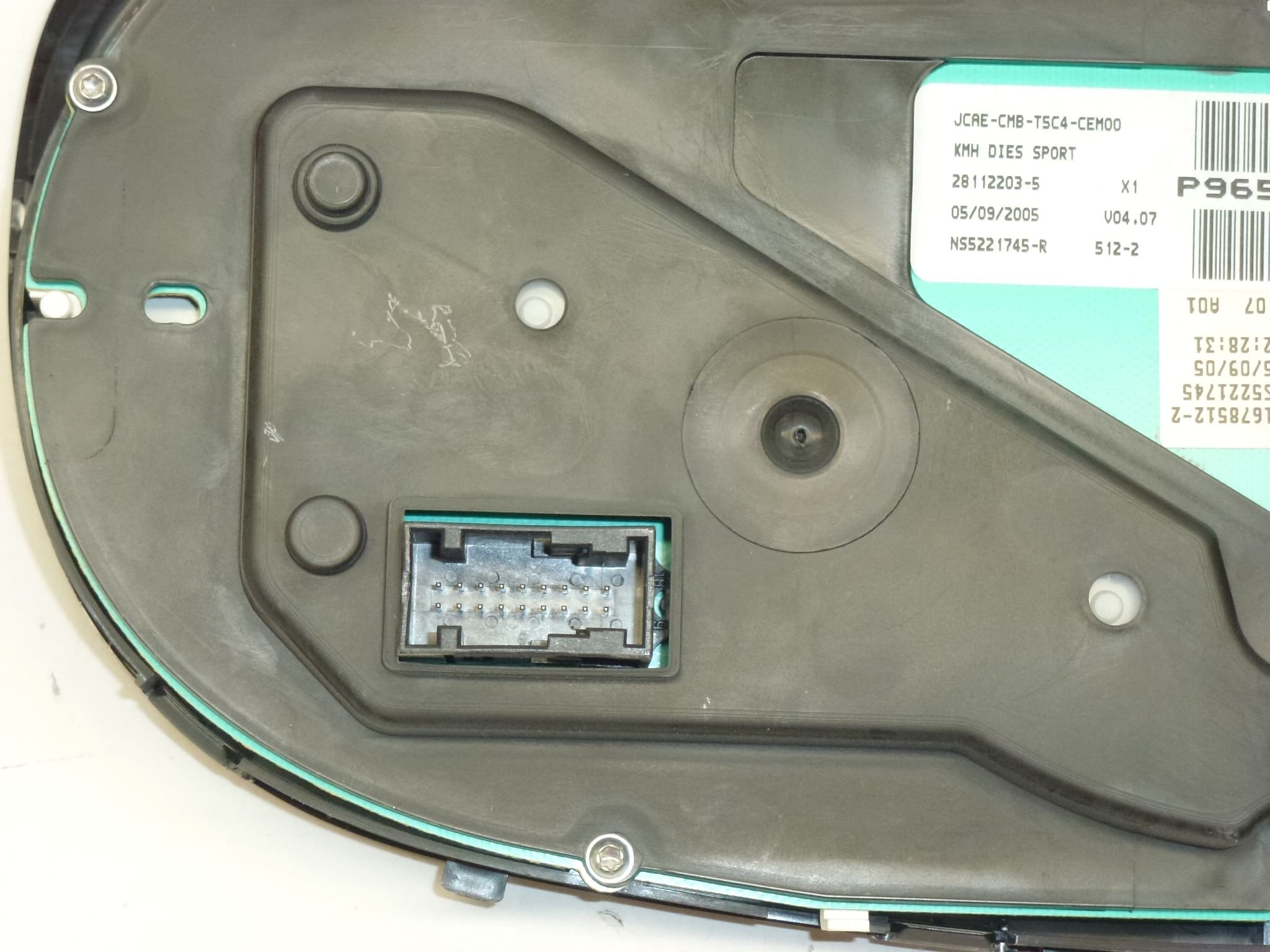 Tachometer Peugeot 307 II 221000 km 9655925880 6106R8 6103K5 – Obrázok 2