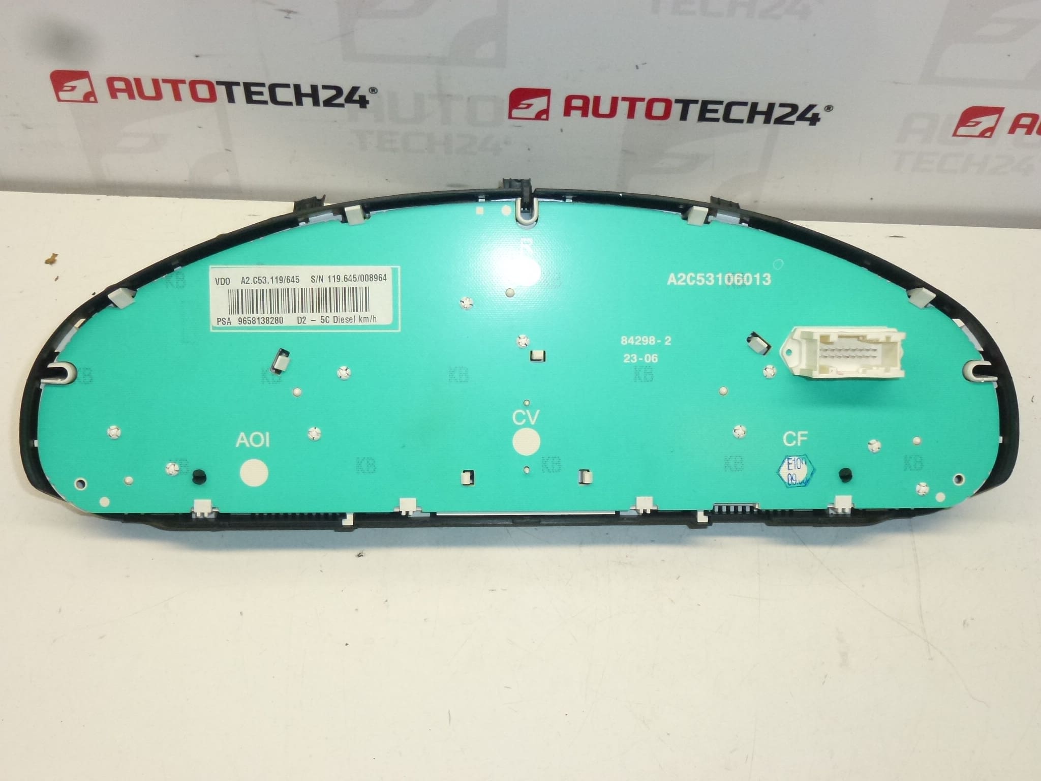 Tachometer Peugeot 407 188 tisíc km 9658138280 – Obrázok 2