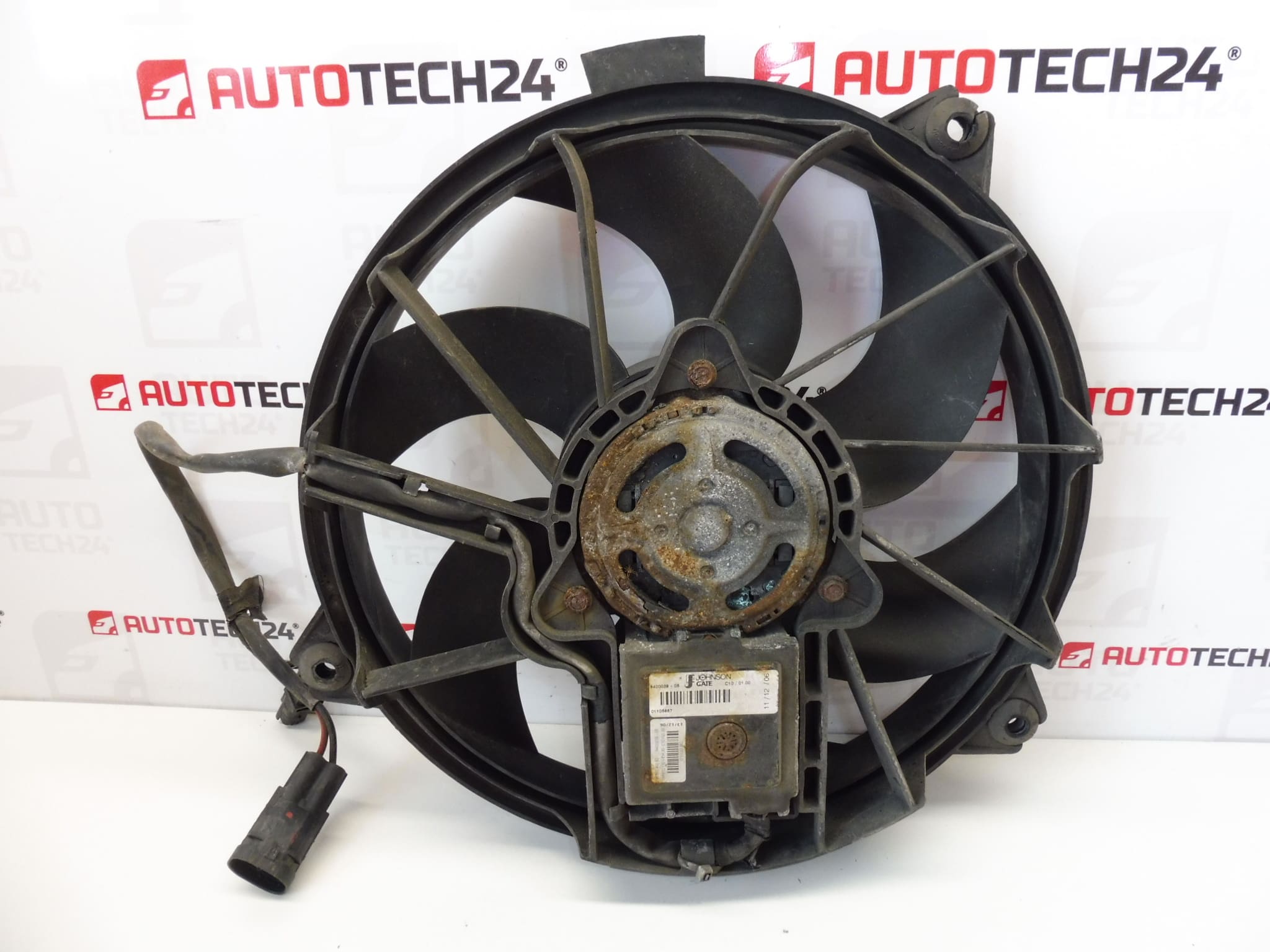 Ventilátor Sahara Citroën Peugeot 9656346880 1253K6 – Obrázok 2