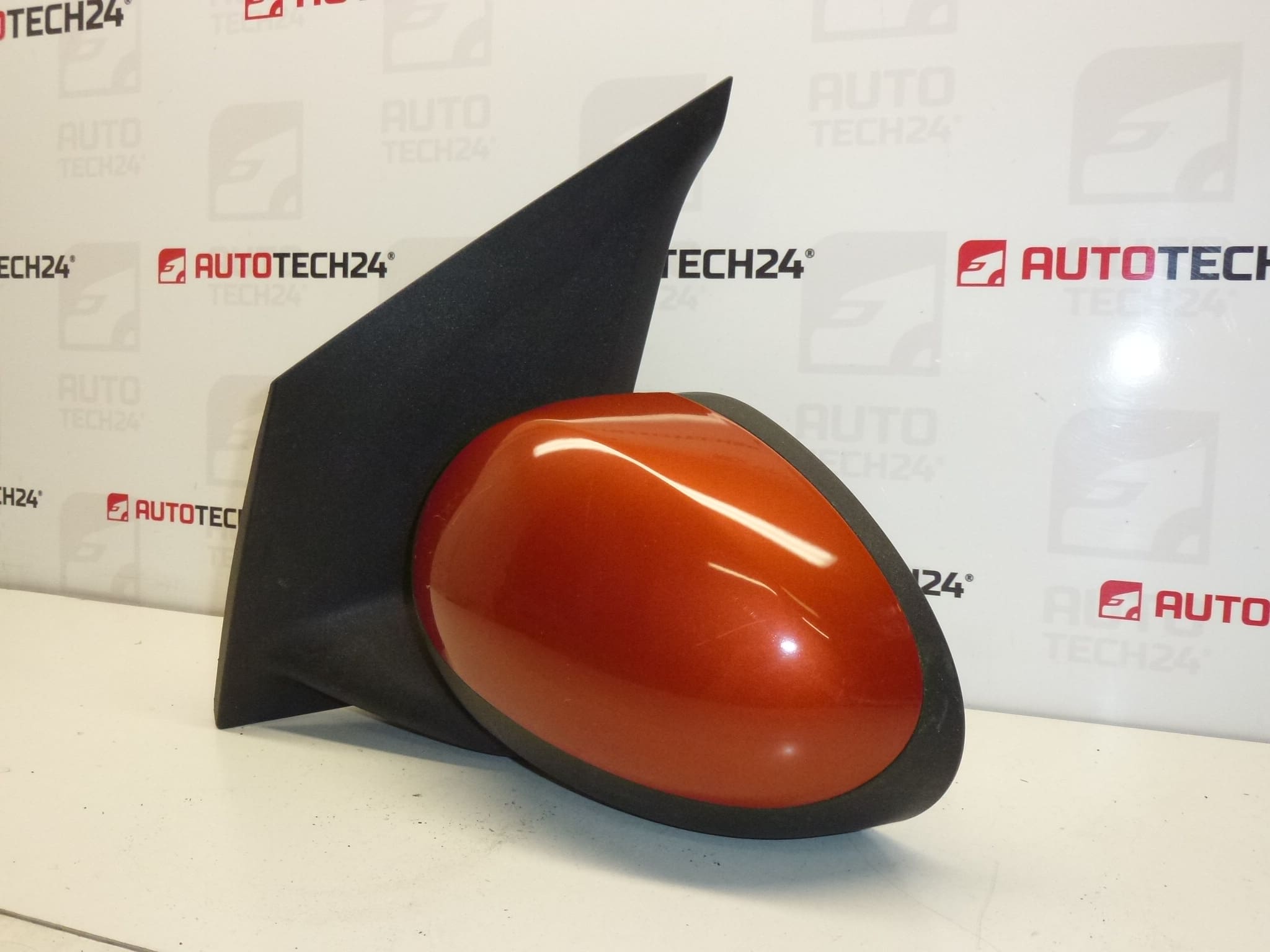 Zrkadlo ľavé oranžová metalíza Citroën C1 Peugeot 107 87940-0H010 87940-0H011