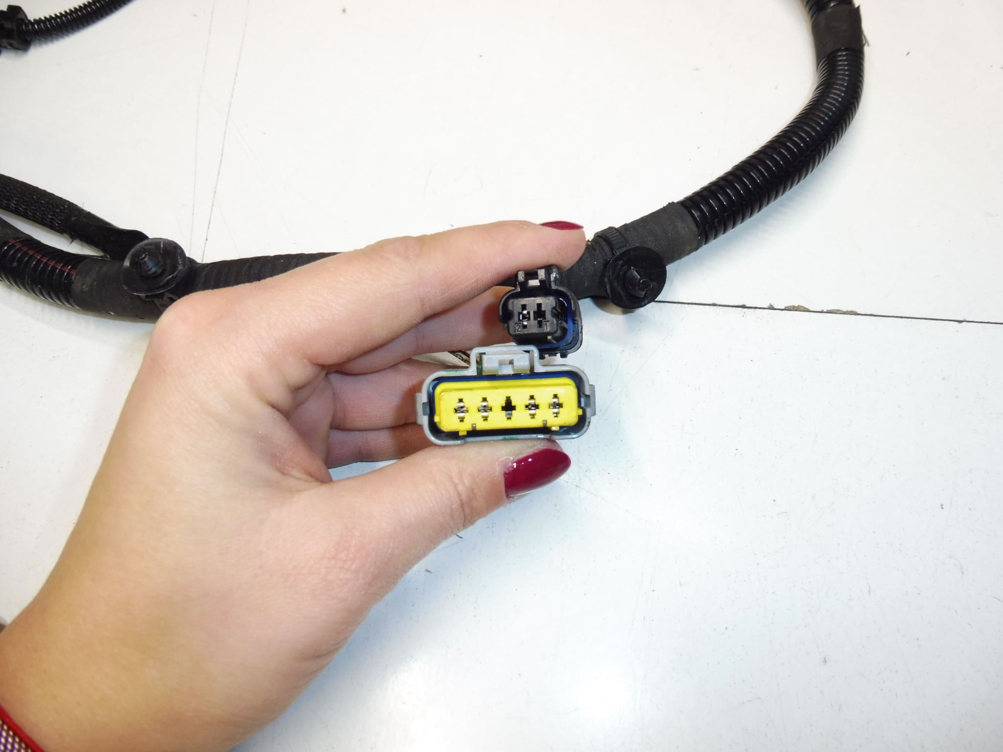 Plusový zväzok motora Citroën Peugeot 1.6 eHDI 9671135480 5642VF – Obrázok 2