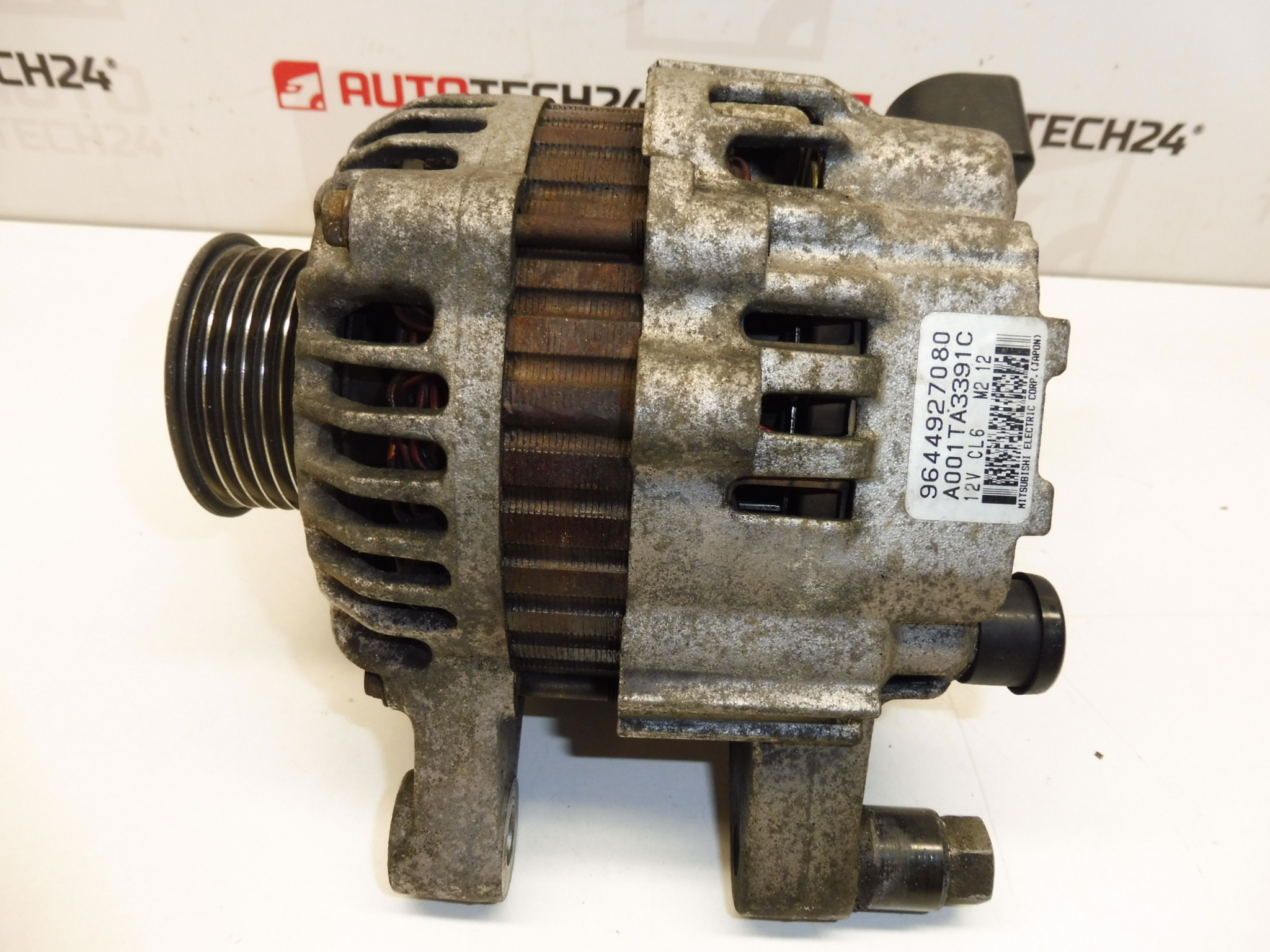 Alternátor Mitsibishi CL6 Citroën Peugeot 9644927080 A001TA3391C 57055T