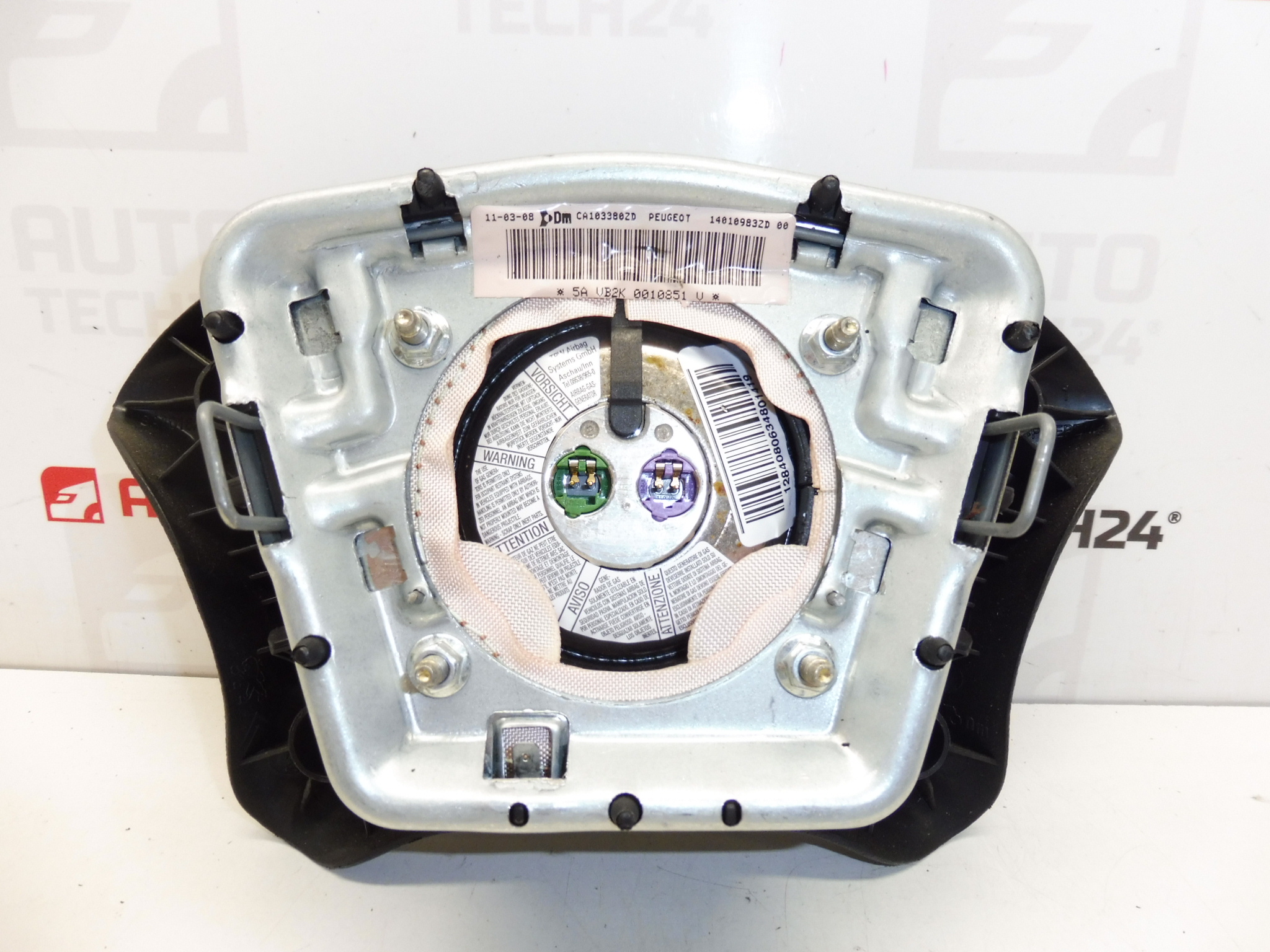 Airbag volantu Peugeot 807 14010983ZD 4112LN