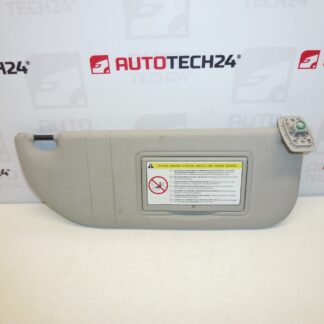 Slnečná clona Citroën Peugeot pravá 8143KL 1611905180