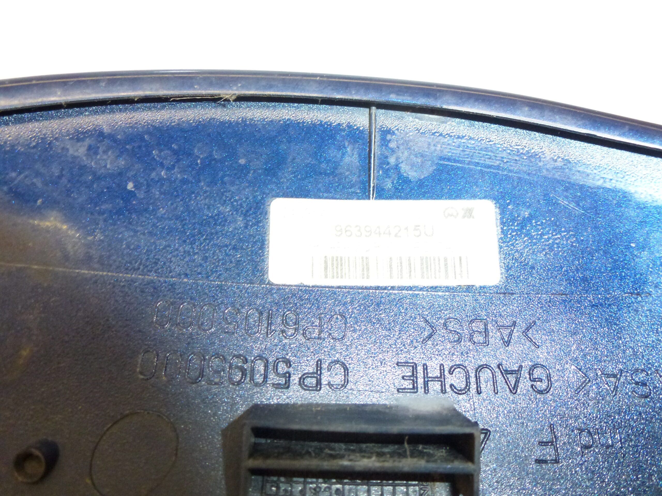 Kryt ľavého zrkadla Citroën Xsara Picasso 9639444215U 815242 KPU