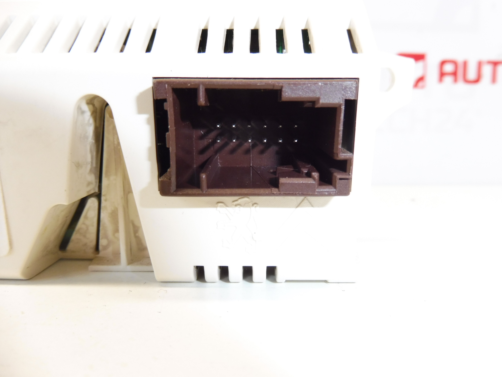 Display rádia počítača Peugeot 307 9658083380