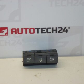 Spínač ESP, PDC, centrál Citroën C5 II 96498317YW 6554JF