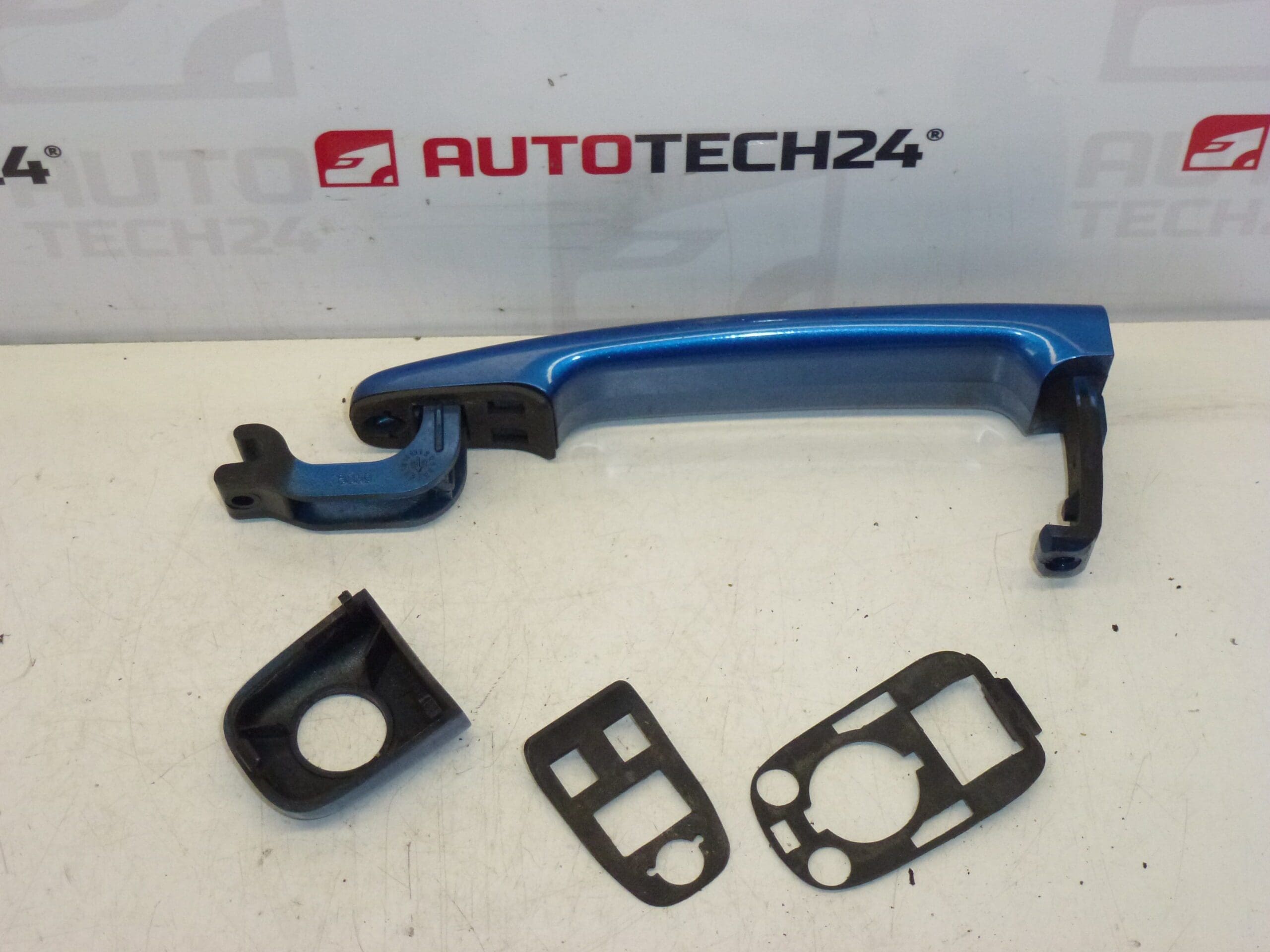 Kľučka dverí Citroën Peugeot modrá KMFD 9101W9