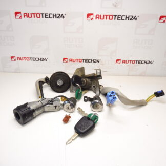 Súprava 2 kľúčov a zámkov Citroën Berlingo II 4162CF 4162CH