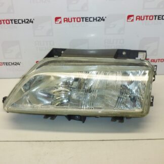 Ľavá predná lampa svetlomet Citroën Xantia 89001507 6204R9