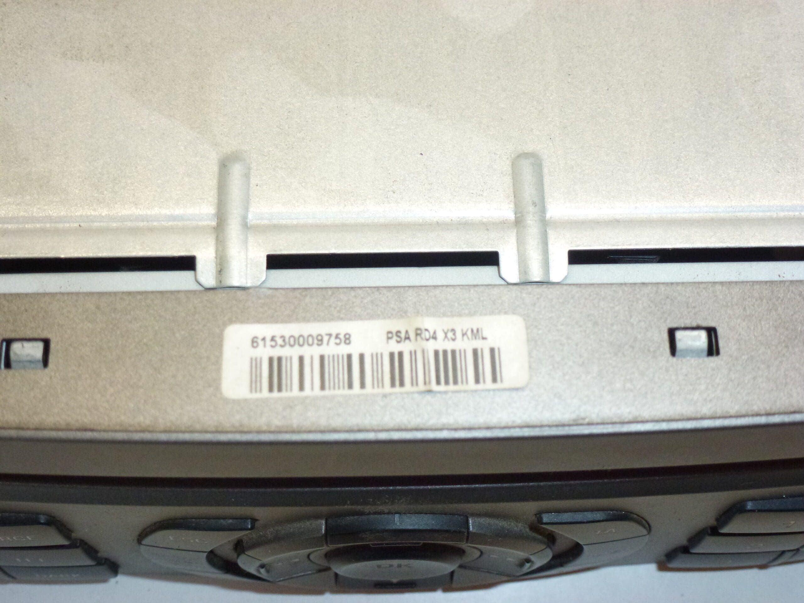 Autorádio rádio Citroën Peugeot RD4 N1 9657312777 6564V1