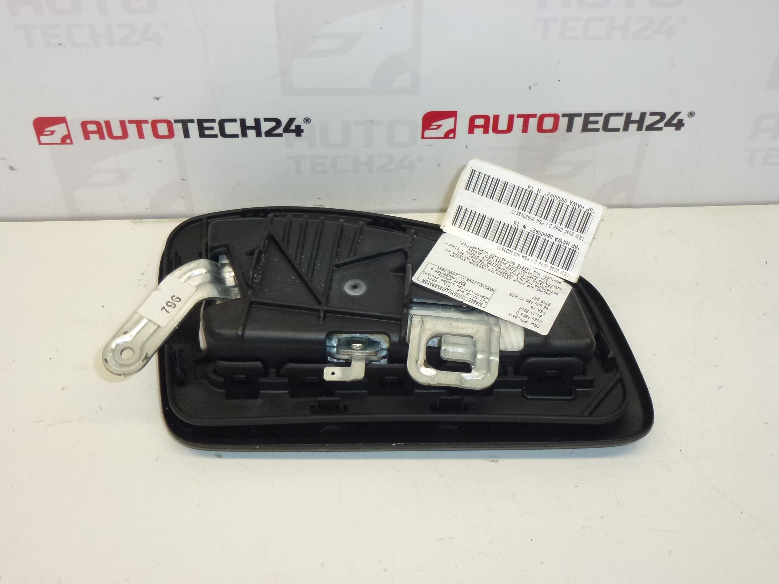 Sedačkový airbag pravý Peugeot 307 9653003677 8216LQ