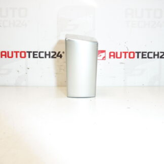 Kryt deflektora vonkajšie kľučky ľavých zadných dverí Citroën Peugeot chróm 1484501077 9101S9