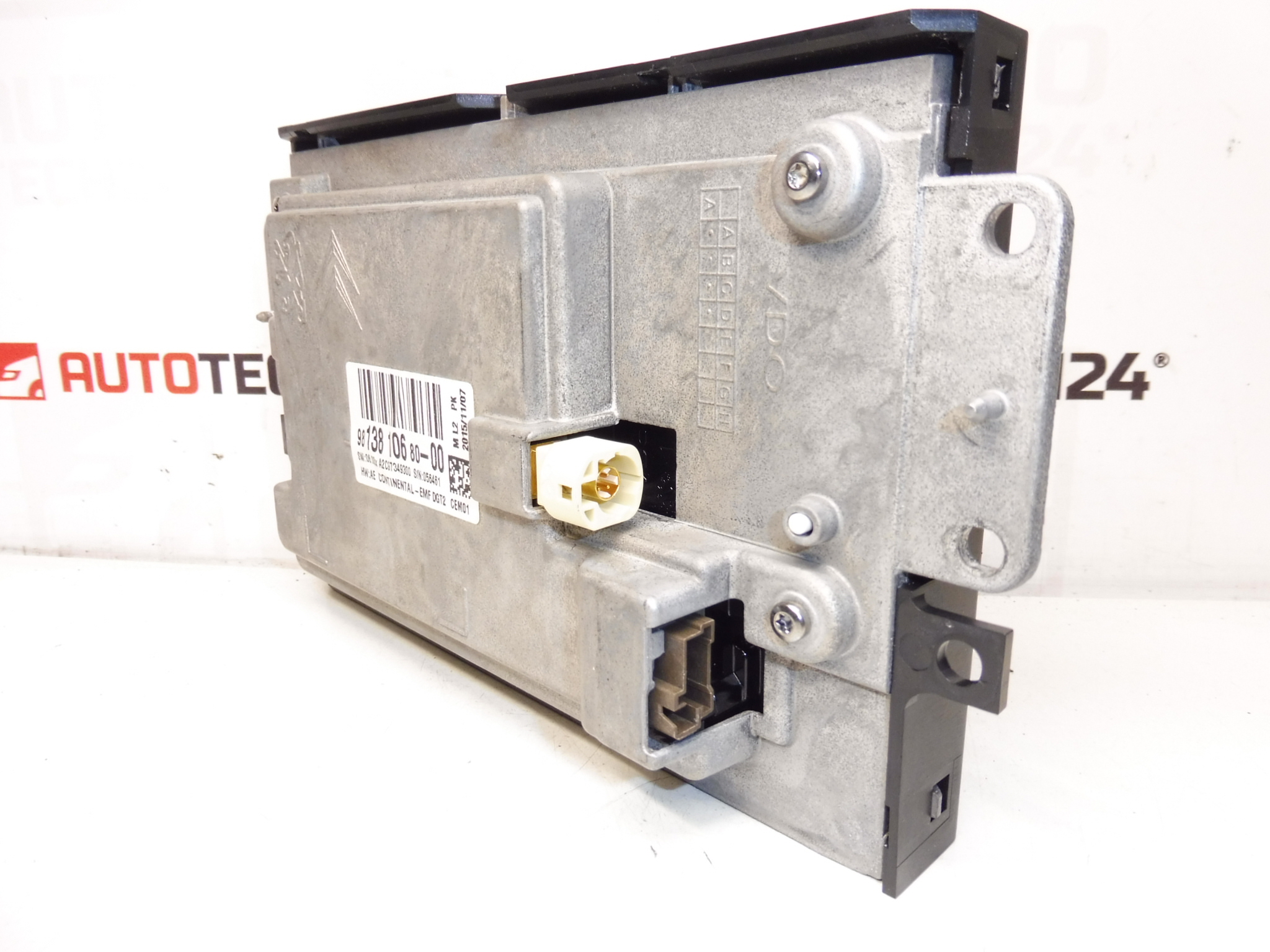 Display rádia počítača Citroen C4 II 9813810680