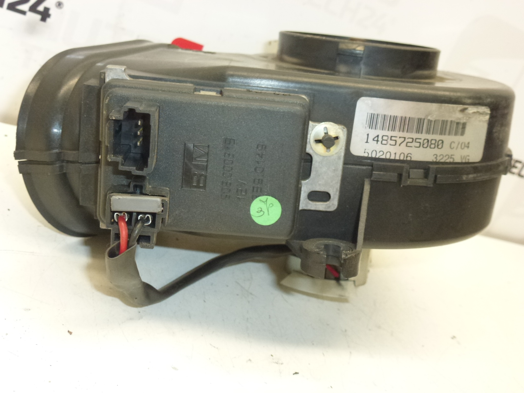 Prídavný ventilátor vzduchu ľavý Citroën C8 Peugeot 807 1485725080 6441AW