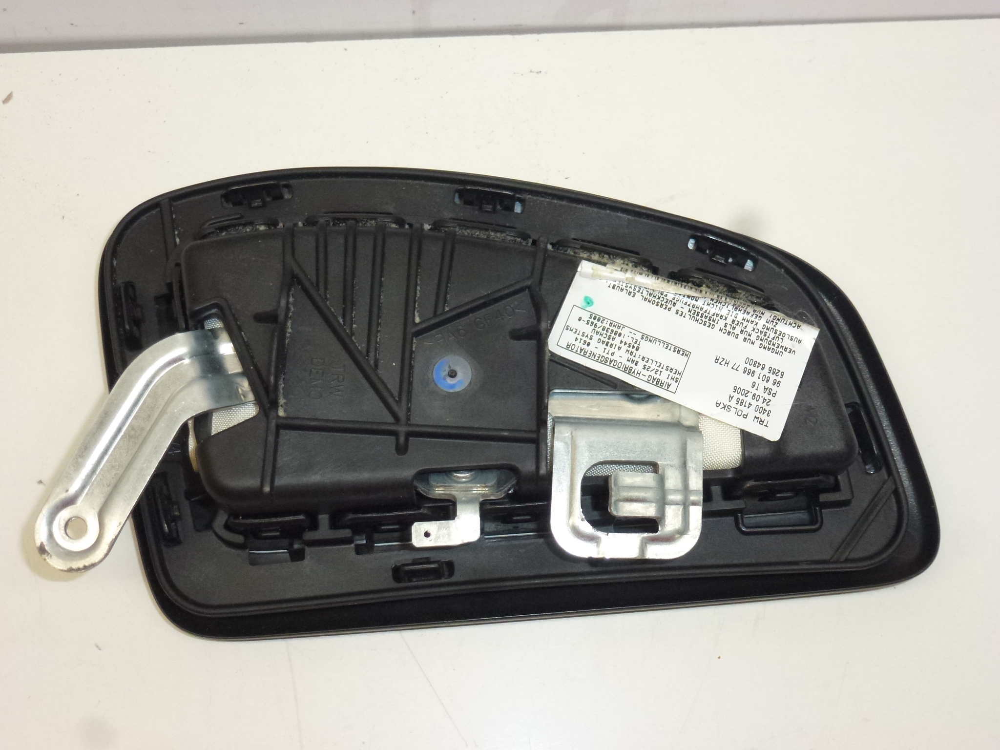 Sedačkový airbag pravý Peugeot 307 9660196677 8216LQ