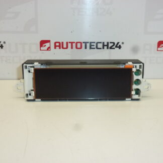 Display rádia počítača Peugeot 307 II 9649862680 6155FQ
