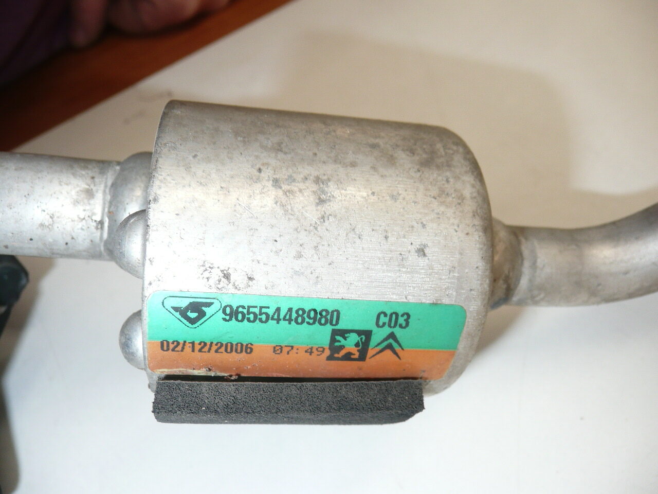 Klíma rúrka Peugeot 207 9655448980 6460TV