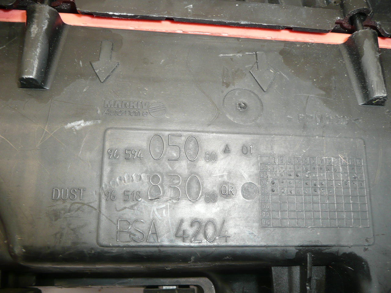 Filtrbox Citroën Peugeot 1.6 HDI 9685205580 9651883080 1420N9