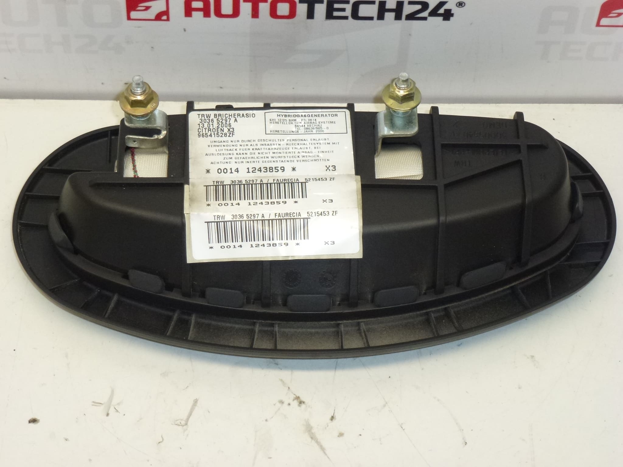 Airbag bočný Citroën C5 I a II 96541528ZF 8216GP – Obrázok 2