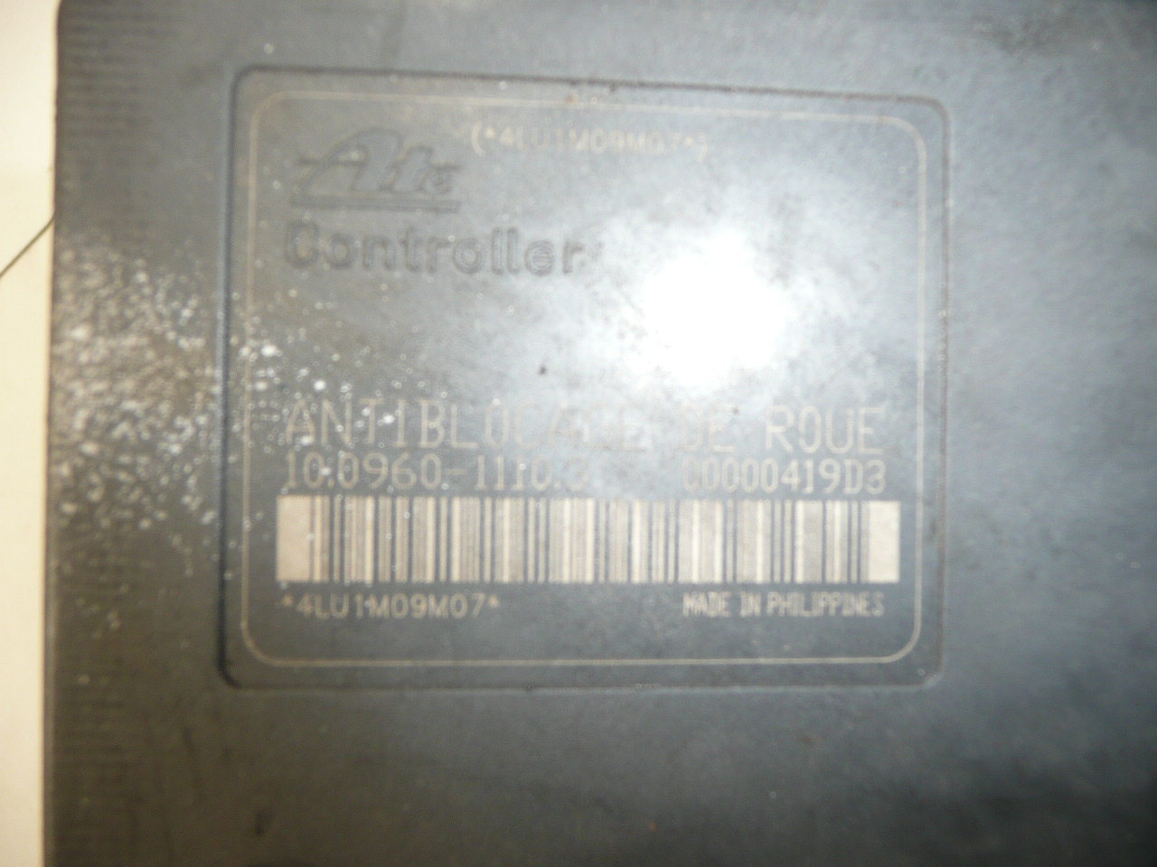 Čerpadlo ABS ATE Citroën C5 I 9641767380