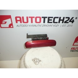 Kľučka PZ dverí Citroën Xsara červená met. 9101N5