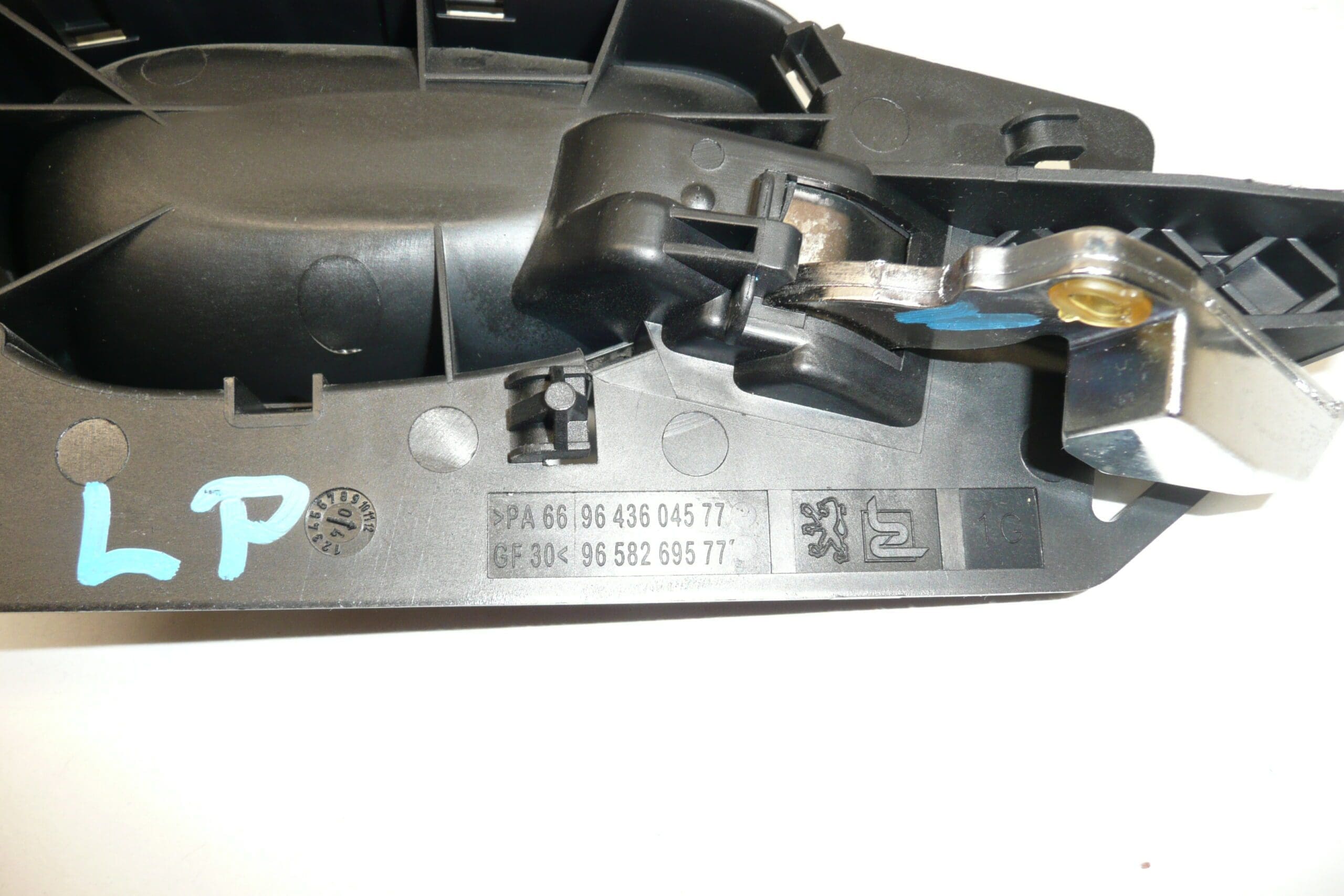 Vnútorná klika ľavých dverí Peugeot 307 9643604577 9658269577 – Obrázok 2