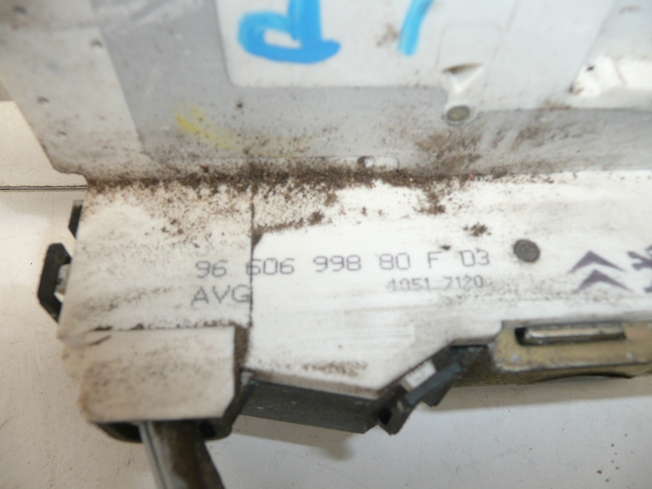 Zámok ľavých predných dverí Citroën C4 9660699880 9135R0