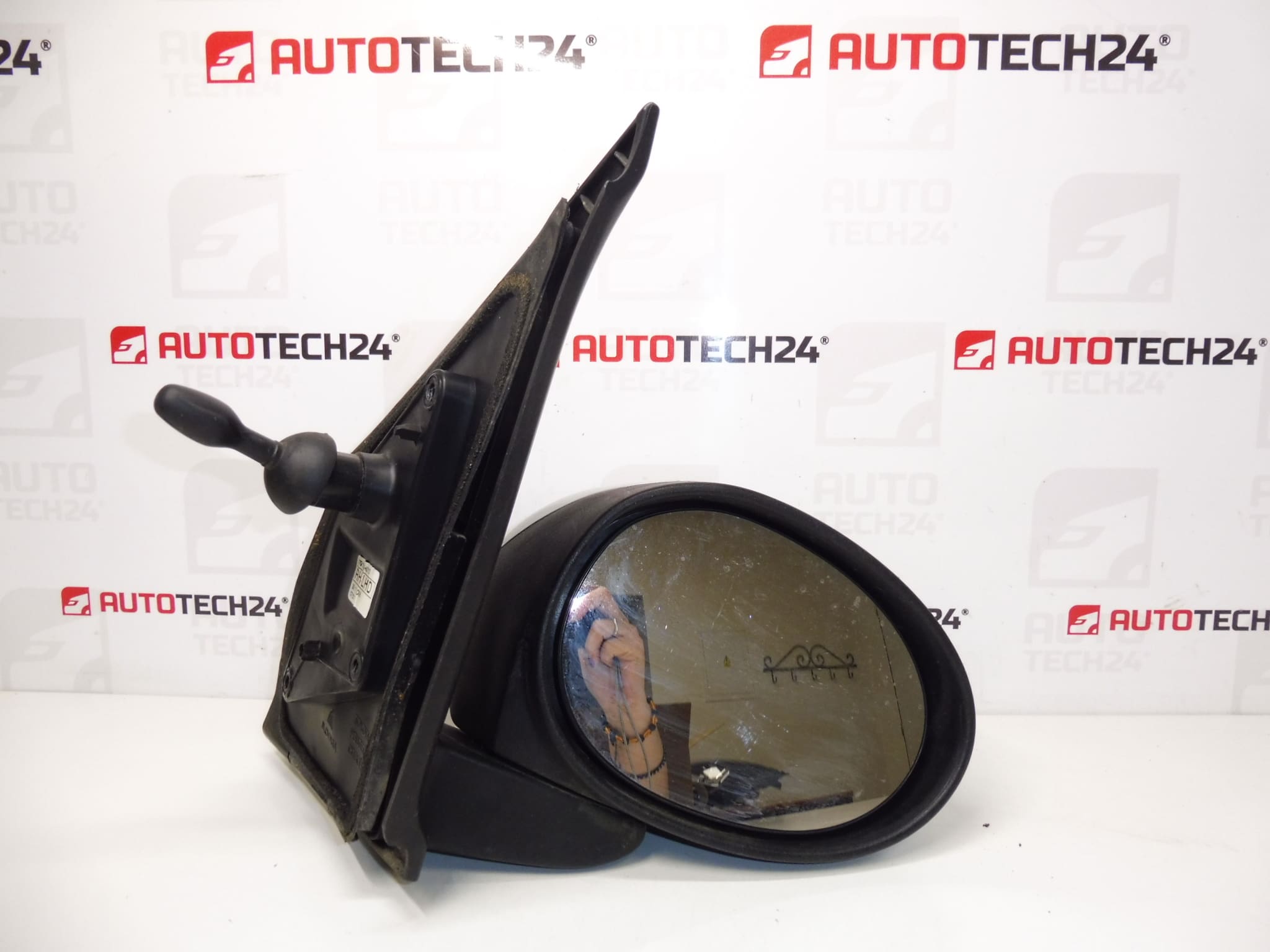 Pravé strieborné zrkadlo Citroën C1 Peugeot 107 KTB 87910-0H010 8149XY – Obrázok 2