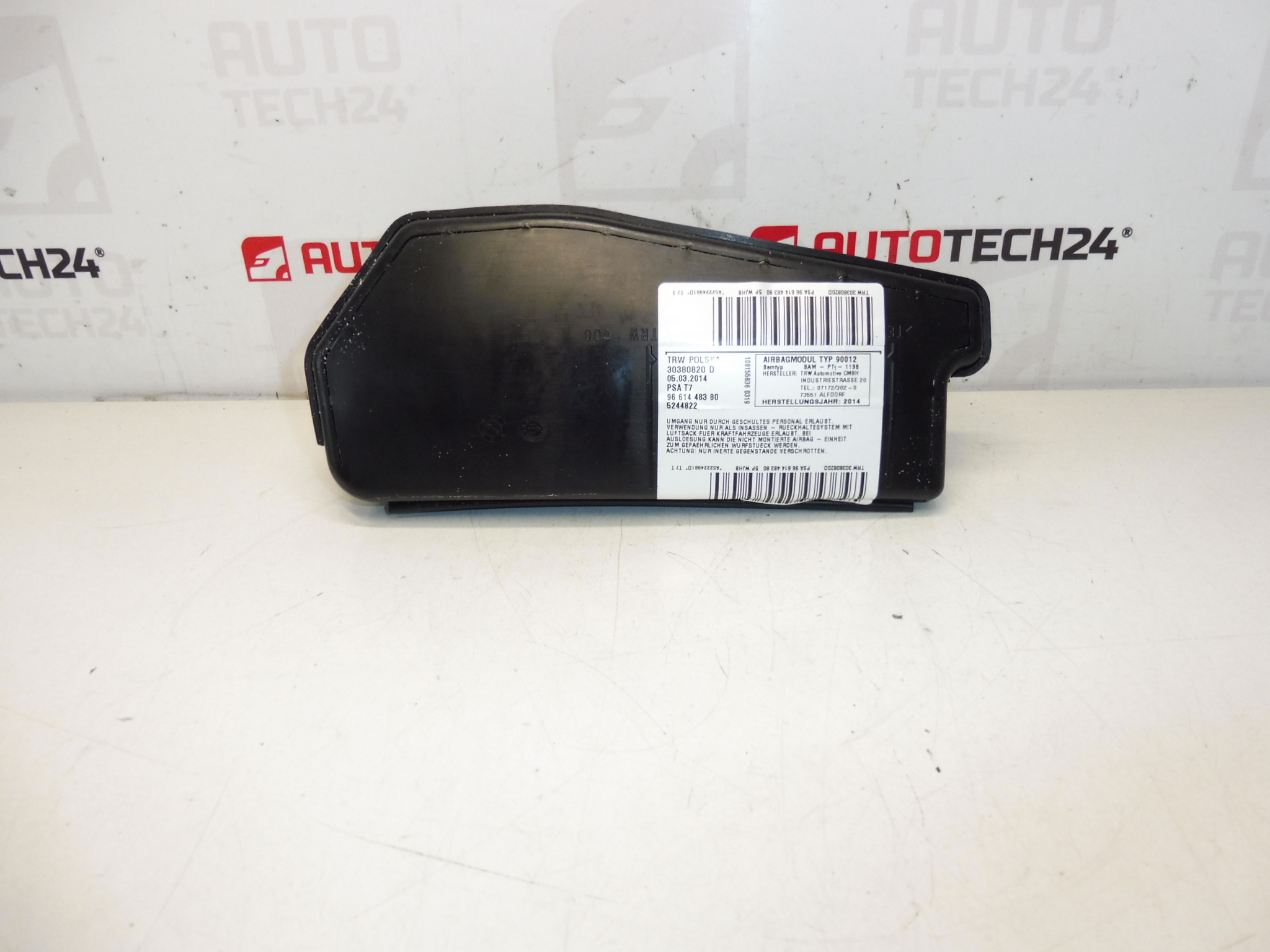 Airbag sedadlá vodiča Peugeot 308 9661448380 8216SG