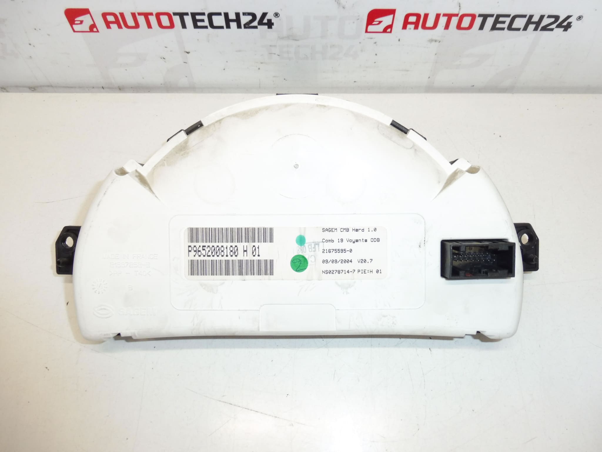Tachometer Citroën C2 C3 9652008180 6105EV – Obrázok 2