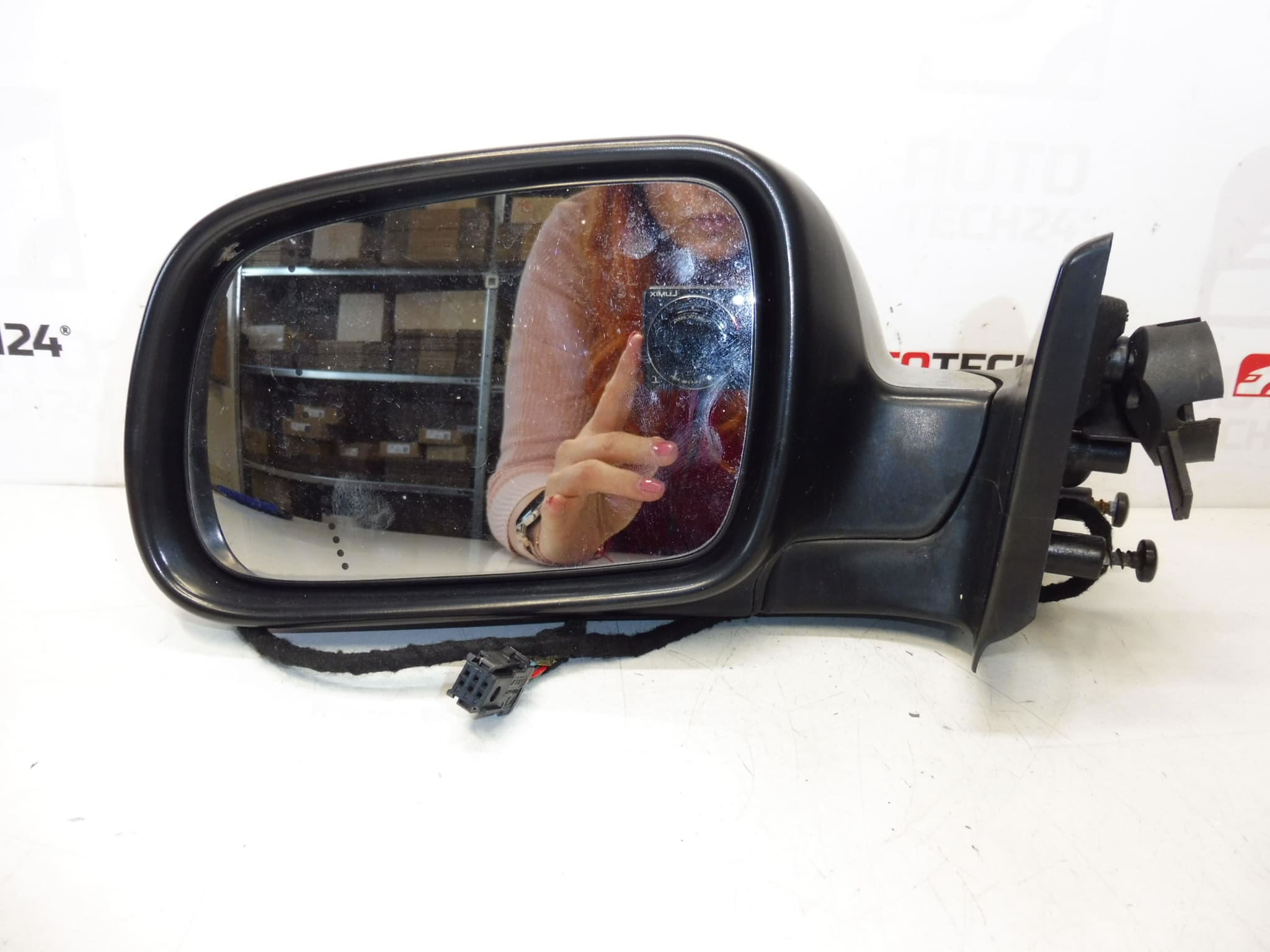 Ľavé Zrkadlo Peugeot 307 Zelená ETSC 8149AW – Obrázok 2