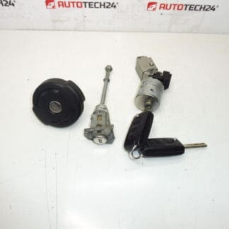 Sada zámkov 2 kľúče Citroën C5 X7 4162NS 4162KF