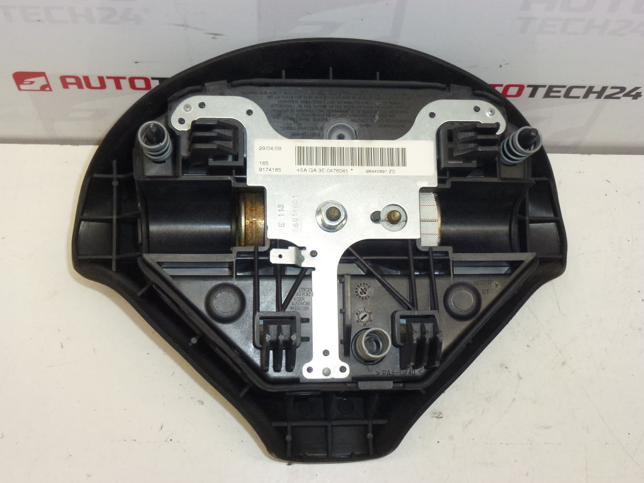 Airbag volantu Peugeot 407 96445891ZD 4112HA – Obrázok 2