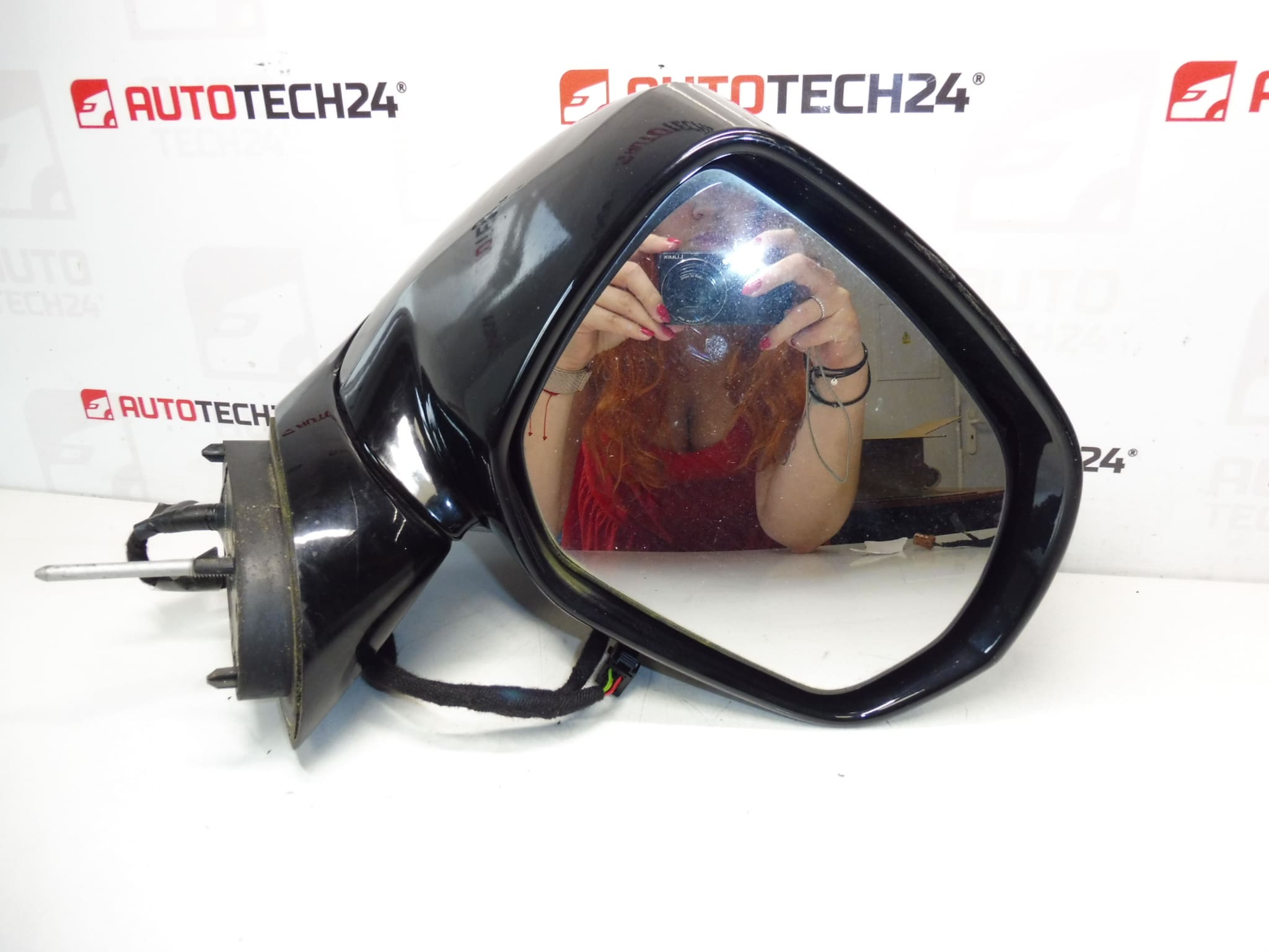 Pravé chrómované spätné zrkadlo Citroën C3 Picasso 1609347580 – Obrázok 2